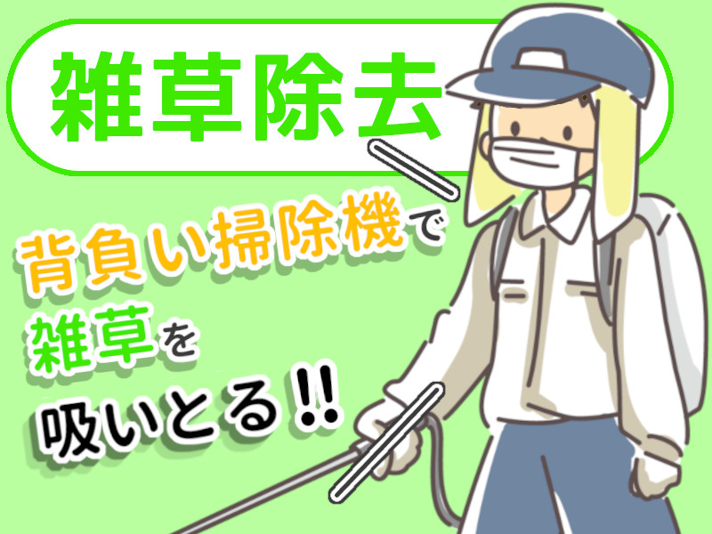 倉庫内軽作業（掃除機での輸送用の箱の掃除）