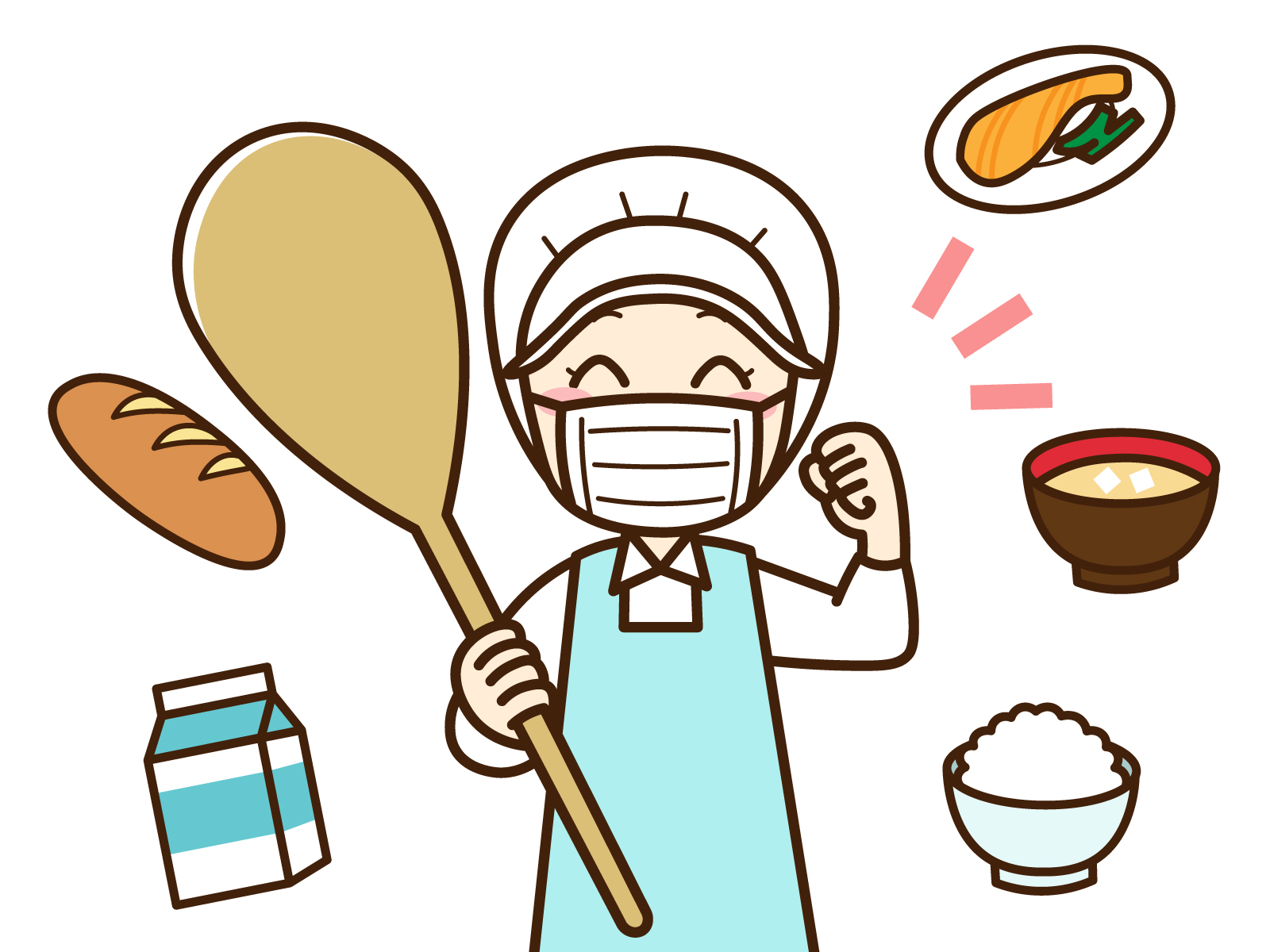 飛島村の保育所での給食調理パート／土日祝休み・長期休暇あり／未経験OK