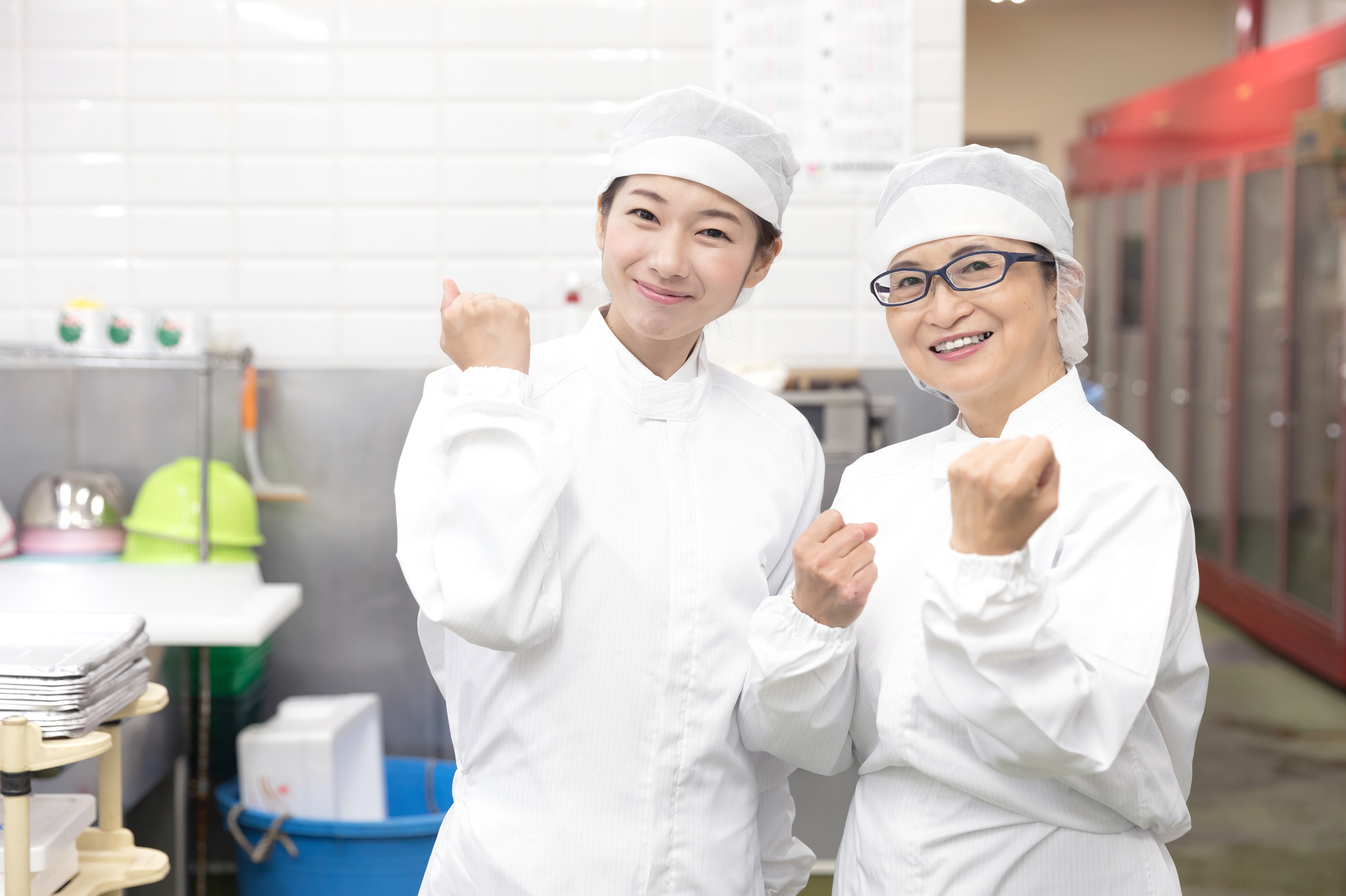 保育所給食の調理・洗浄スタッフ