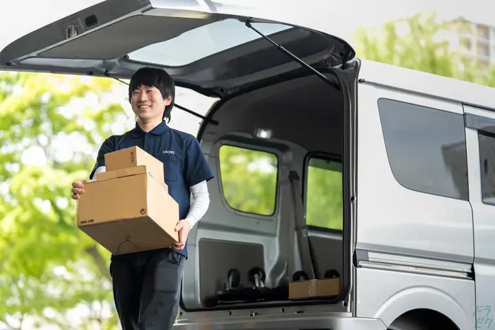 1日数件の近距離配送ドライバー／パパッと働いて直帰可／月50万の実績も