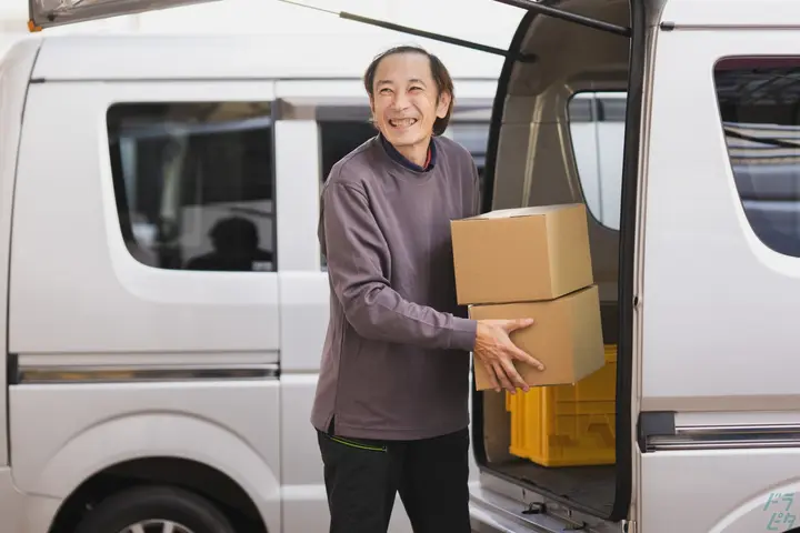 安城市の近距離配送ドライバー／年齢問わず活躍中／日給2万以上可／日勤