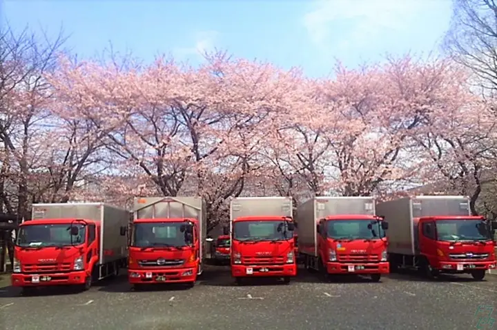 《宅配ナシ》カゴ台車使用で負担少なめ／中型ドライバー！