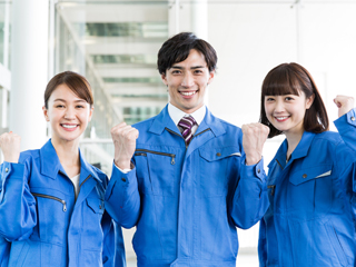 電子部品の製造・運搬・機械操作／2交替／未経験歓迎／高時給1500円