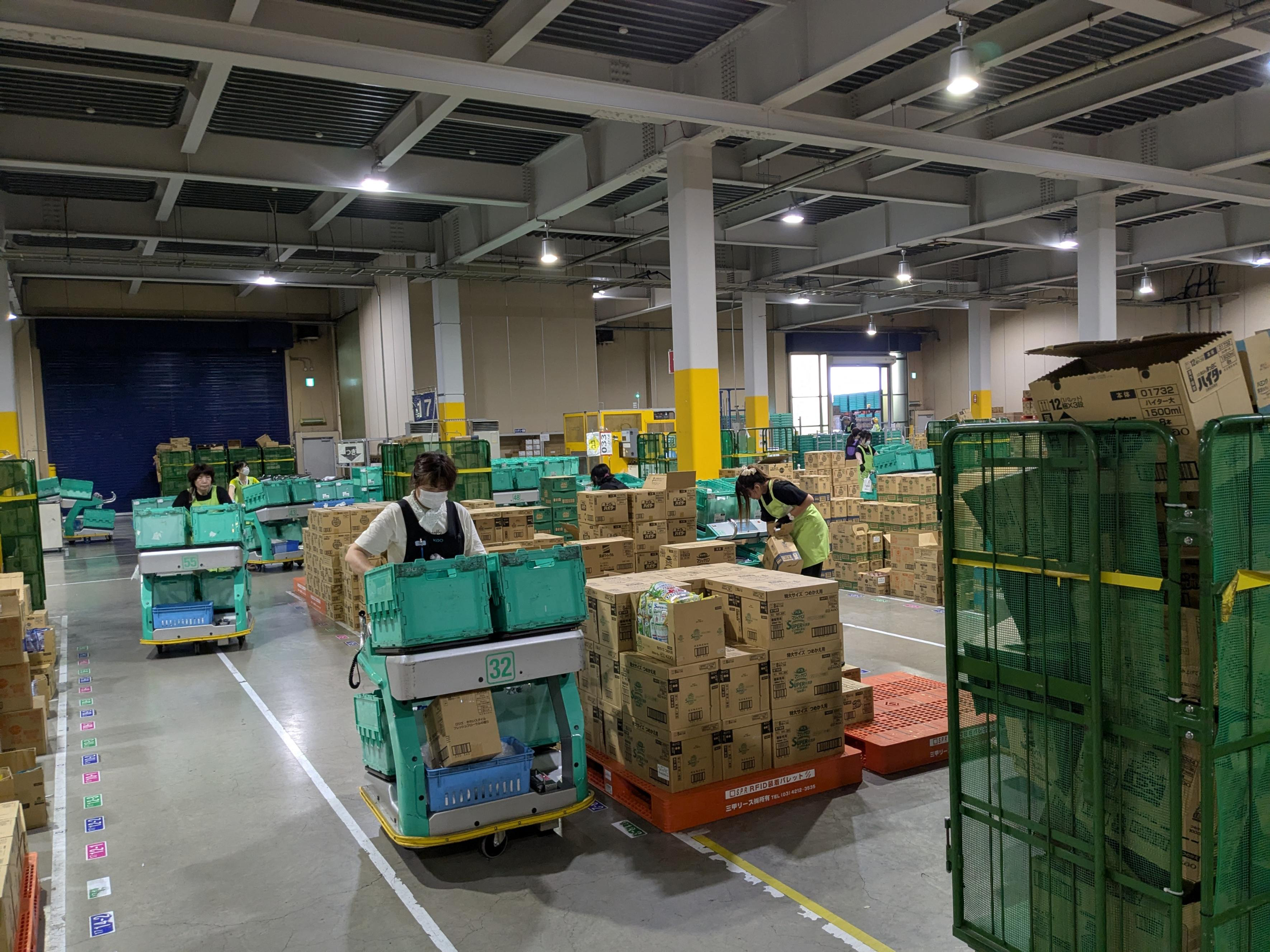 花王ロジスティクス株式会社　稲沢センター(愛知県稲沢市/青塚駅/梱包・検品・仕分・商品管理)_3