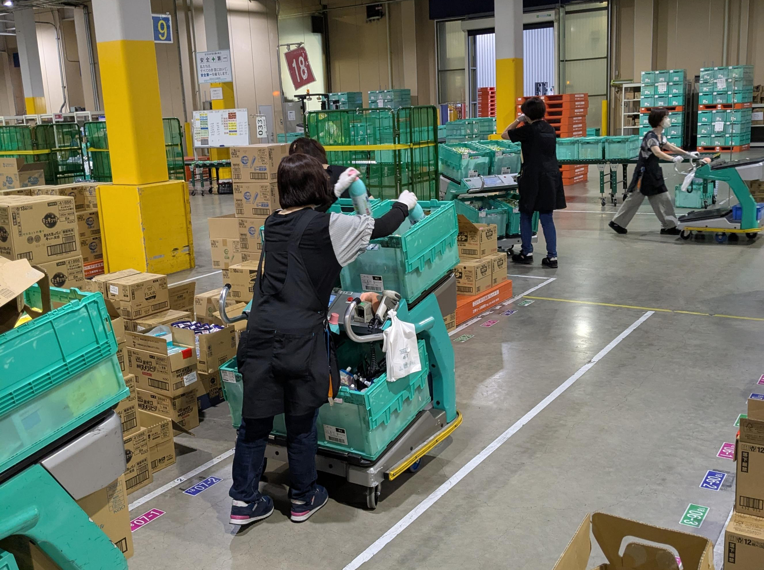 花王ロジスティクス株式会社　稲沢センター(愛知県稲沢市/青塚駅/梱包・検品・仕分・商品管理)_2