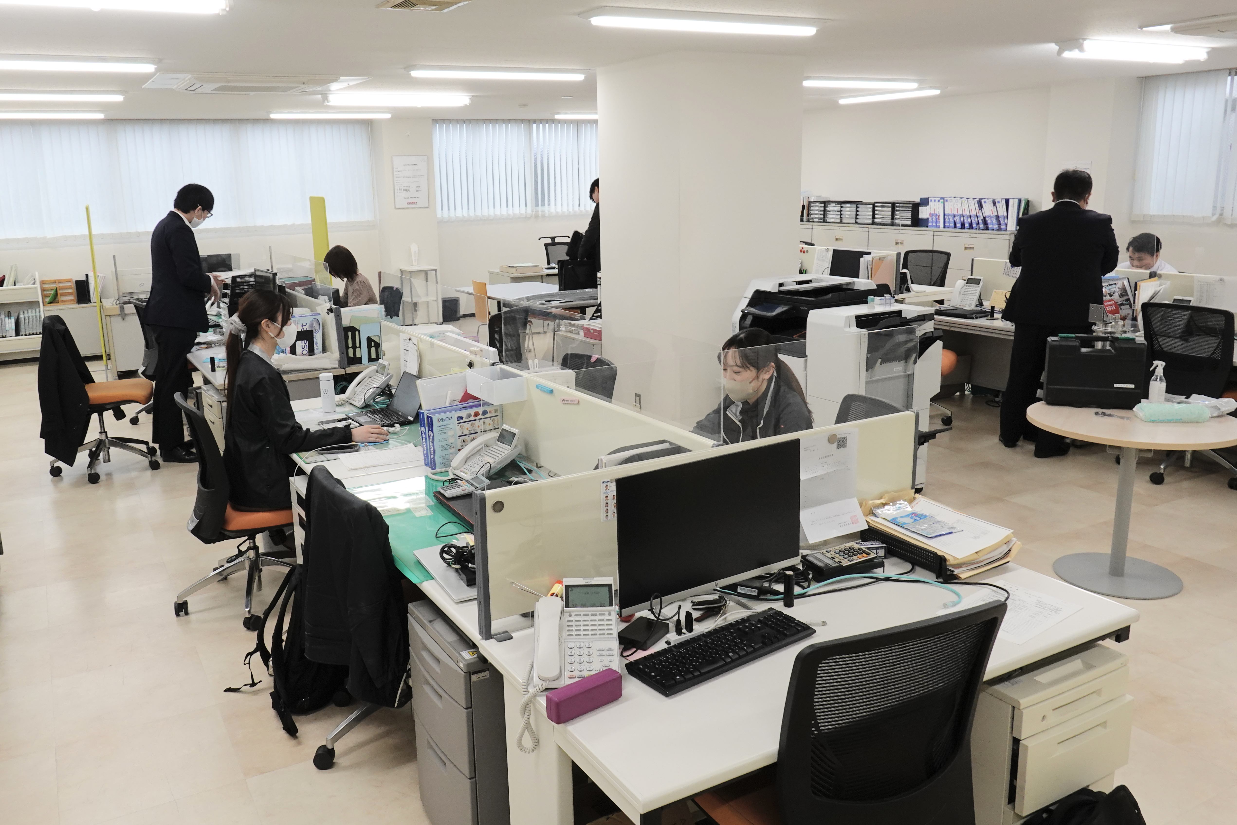 営業事務パート／1日6〜7時間／未経験・無資格OK／賞与あり／土日祝休